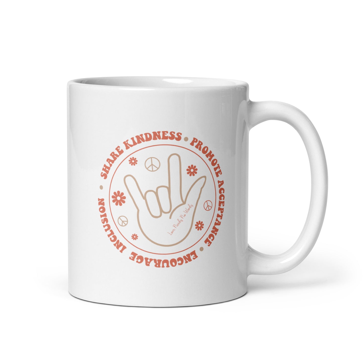 Kindness, Acceptance, Inclusion mug
