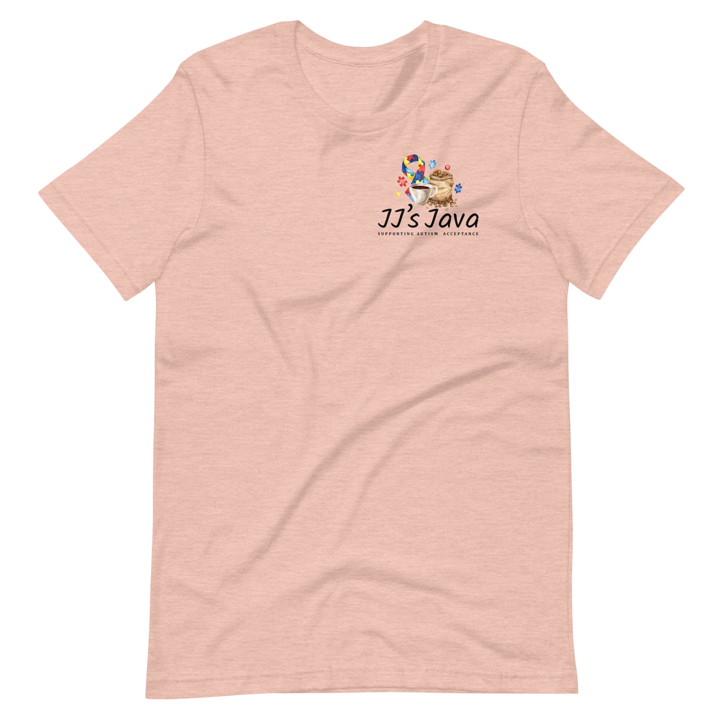 JJ's Java unisex t-shirt (small logo)